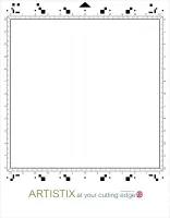 Artistix Pro DX 12 x 12 Carrier Sheet Cutting Mat For The Brother Scan N Cut ScanNCut