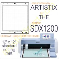 Artistix Pro 12 x 12 Carrier Sheet Cutting Mat For SDX1200 DUO Mat