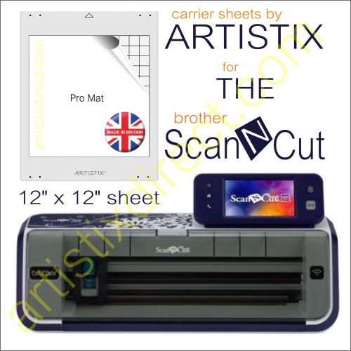 Artistix Pro 12 x 12 Carrier Sheet Cutting Mat For The Brother