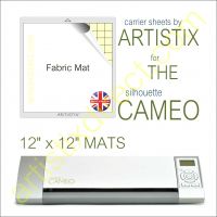 12" x 12" Fabric Carrier Sheet Cutting Mat For The Graphtec Silhouette Cameo Artistix