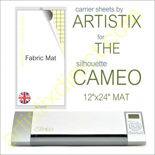 12" x 24" Fabric Carrier Sheet Cutting Mat For The Graphtec Silhouette Cameo Artistix