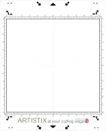 Artistix Pro Non Adhesive CM 12 x 12 Carrier Sheet Cutting Mat For The Brother Scan N Cut ScanNCut