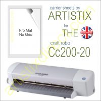 8" x 12" Carrier Sheet Cutting Mat For The Graphtec Craft Robo  CC200-20 Artistix